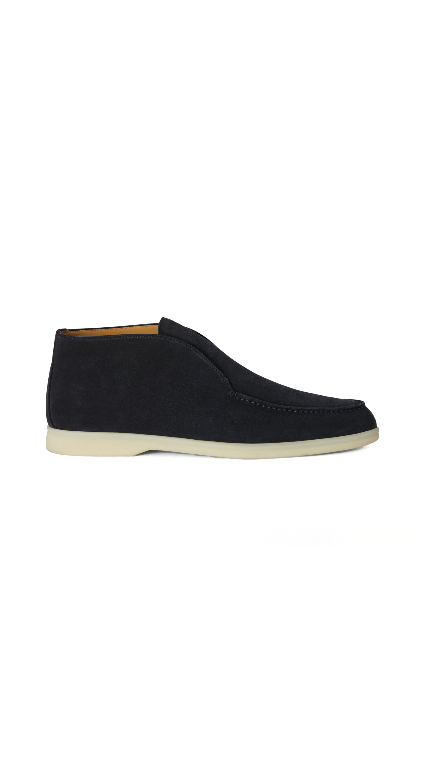 Open Walk Ankle Boot - Navy Blue