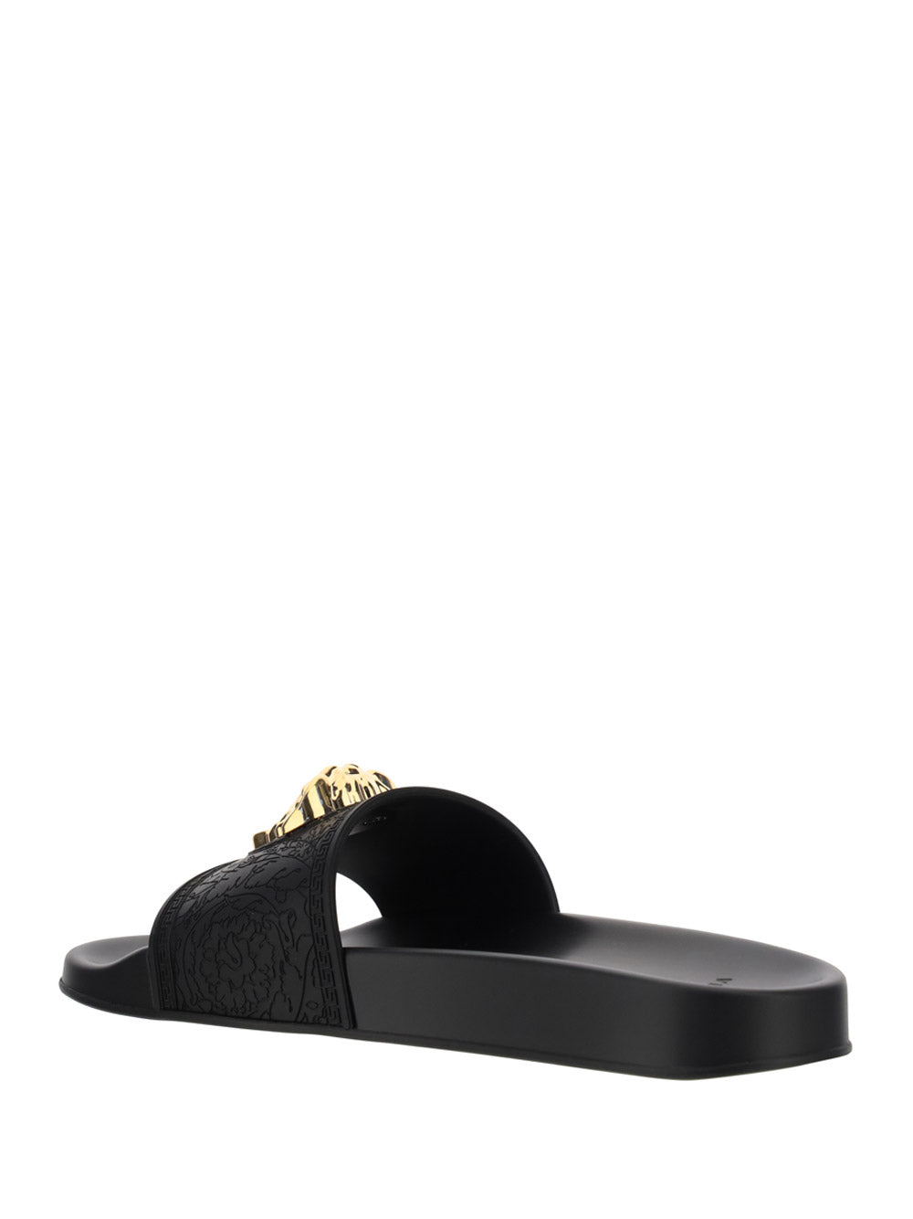 Barocco Palazzo Pool Slides - Black