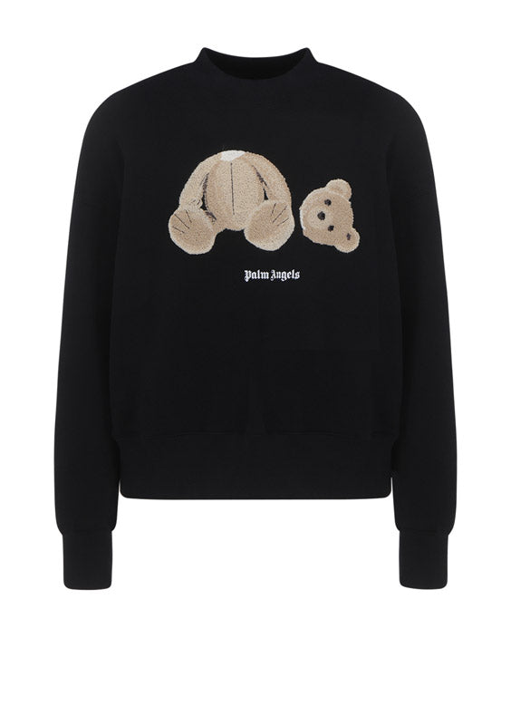 Bear Crew Sweatshirt - Black