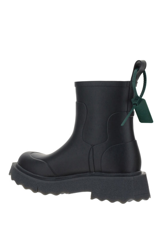 Logo Sponge Rubberboot - Black