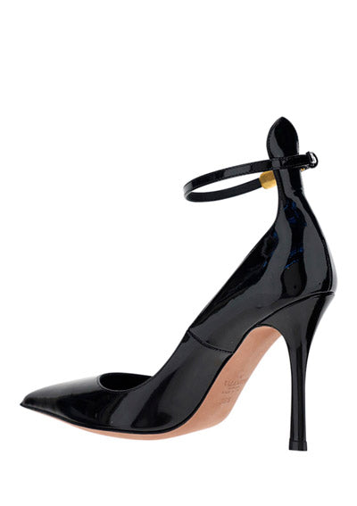 Tan-go Patent Leather Pump 100mm - Black