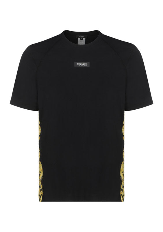 Barocco Running T-shirt - Black