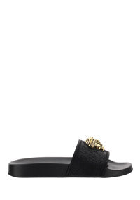 Barocco Palazzo Pool Slides - Black