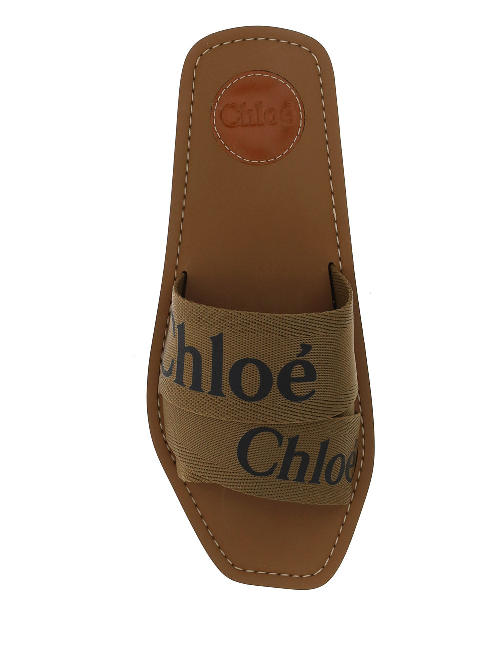 Woody Mule Sandals - Brown