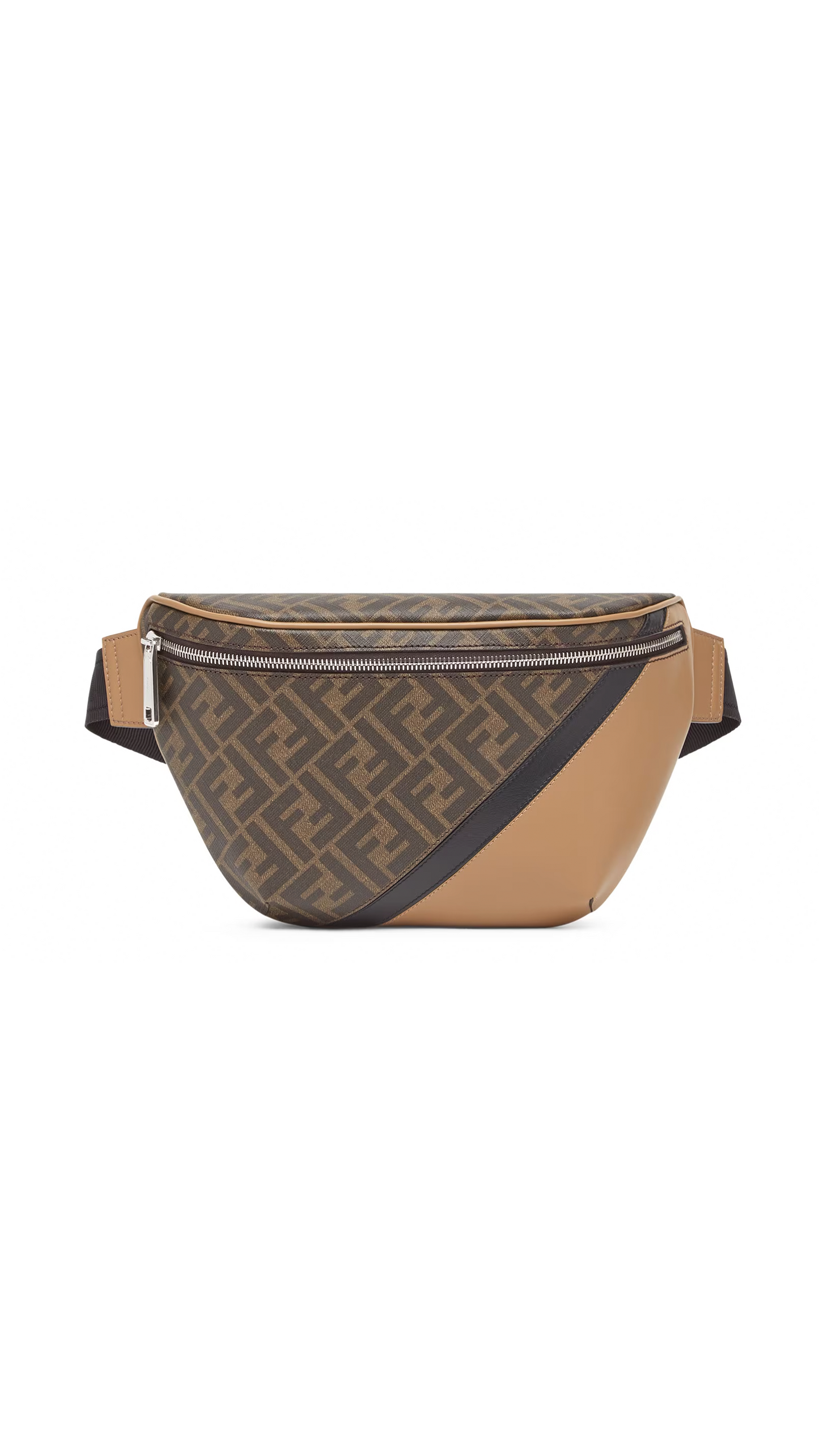Leather Belt Bag - Brown
