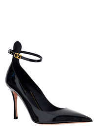 Tan-go Patent Leather Pump 100mm - Black