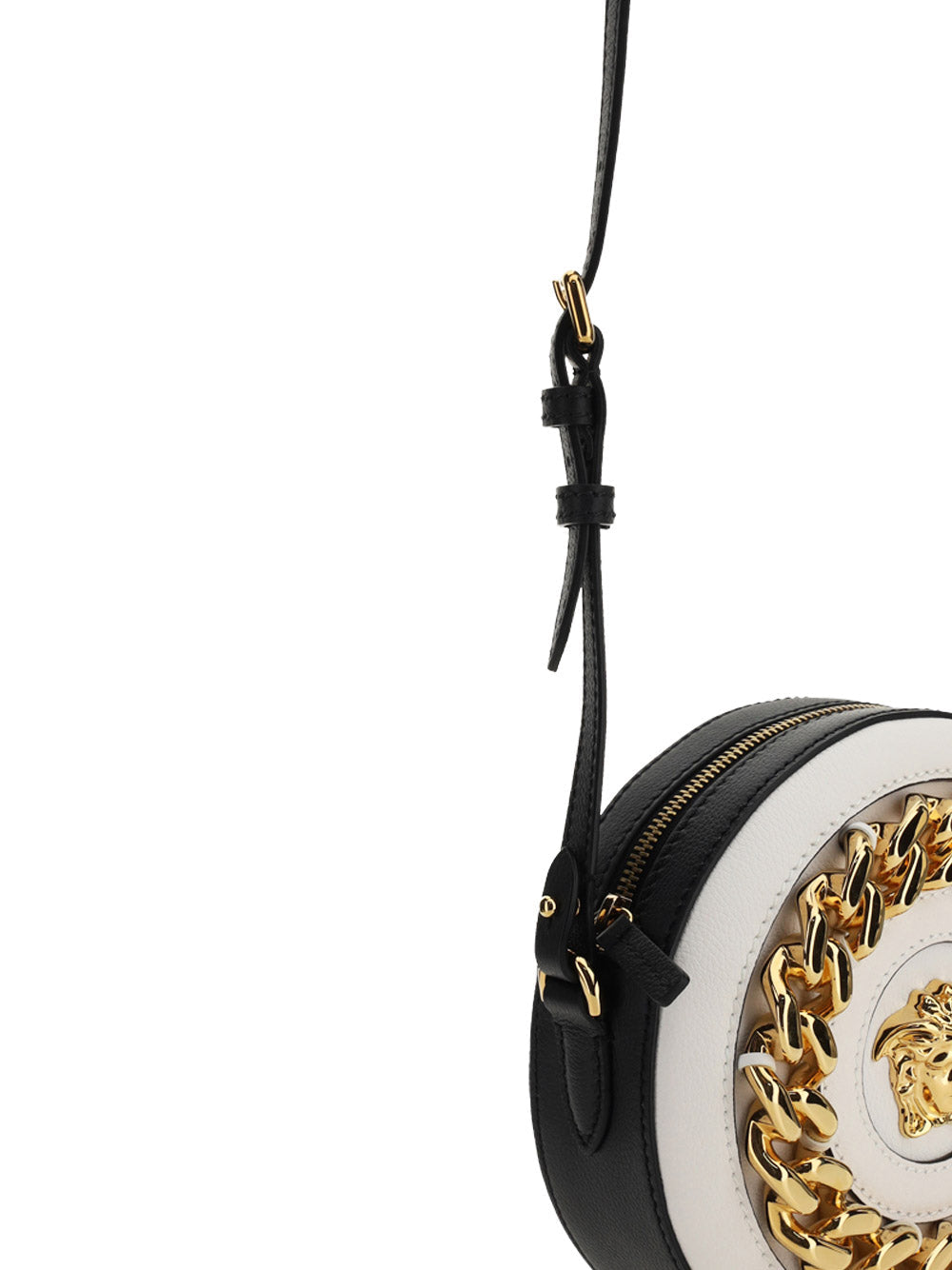 La Medusa Round Camera Bag - White