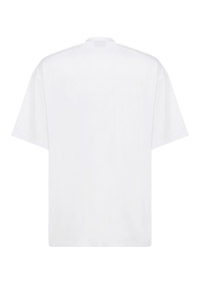 Swim T-Shirt in Technical Mesh - White