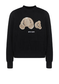 Bear Crew Sweatshirt - Black