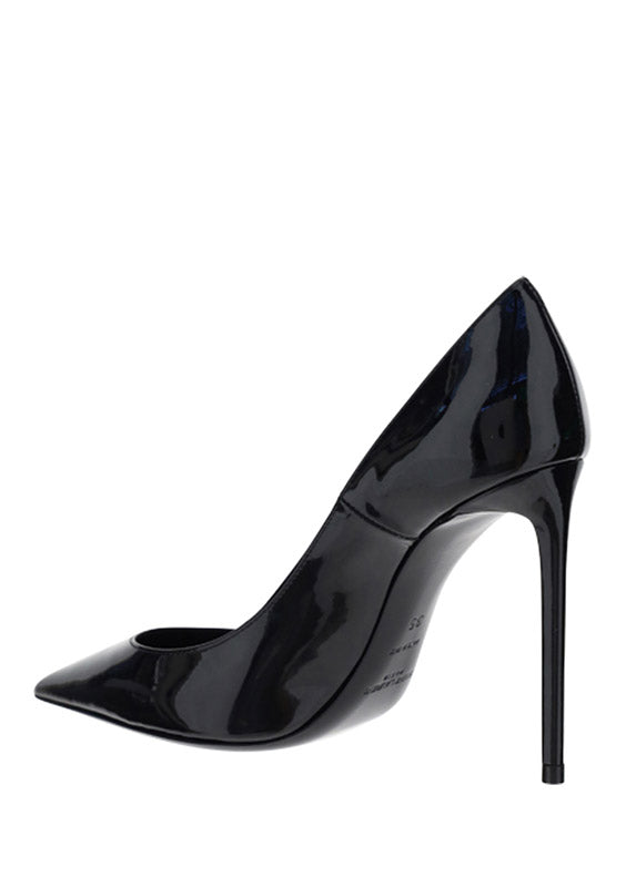 Zoe Pumps In Patent Leather - Black