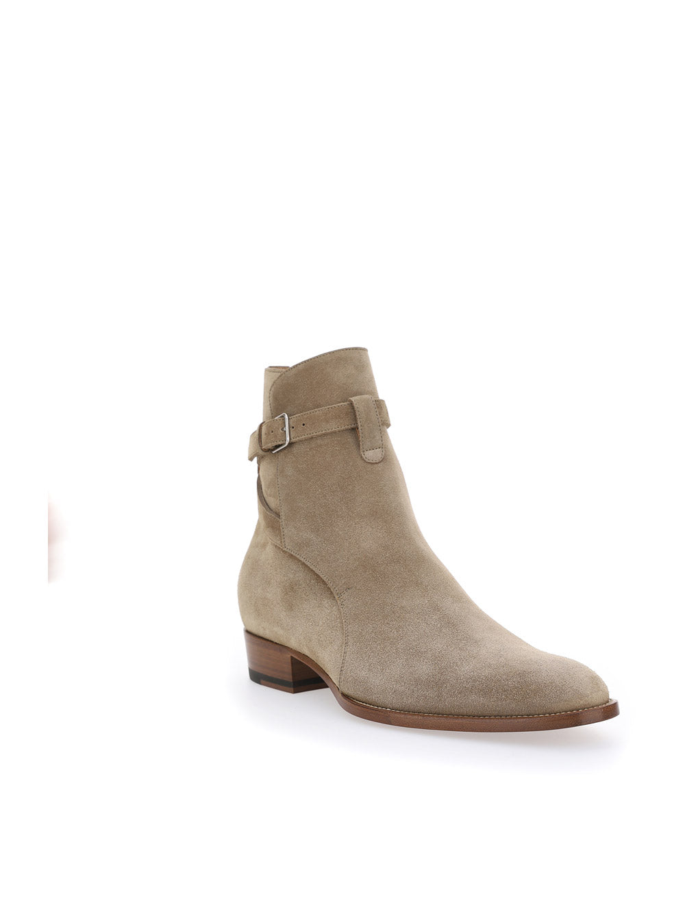 Wyatt Jodhpur Boots In Suede - Tobacco