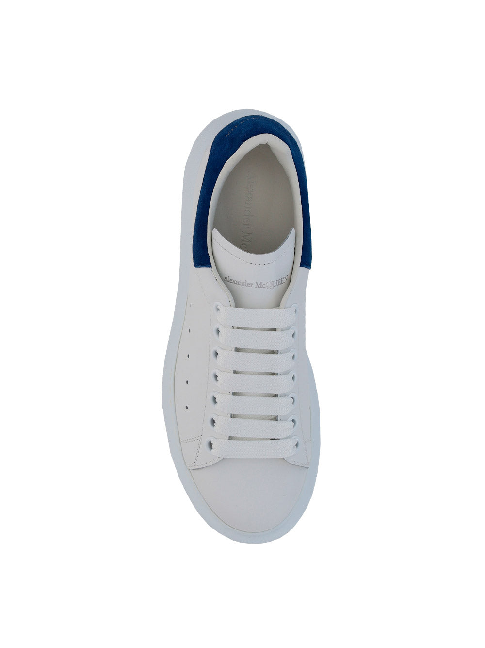 Oversized Sneakers - White / Blue.