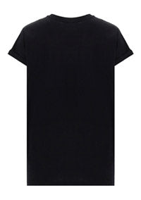 Balmain T-Shirt Logo Printed - Black.
