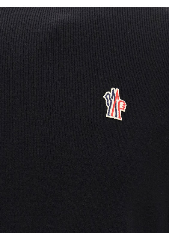 Wool Turtleneck Sweater - Black