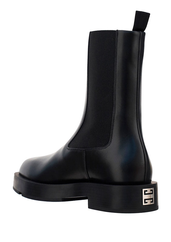 Leather Chelsea Boot - Black