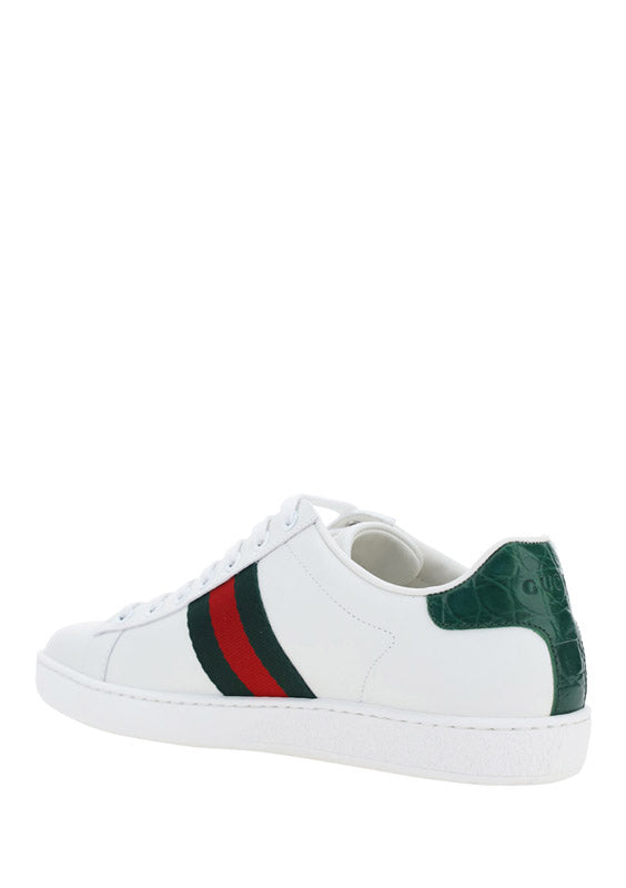 Ace Leather Sneaker - White