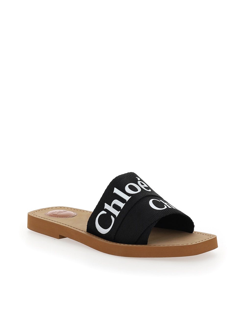Woody Mule Sandals - Black.