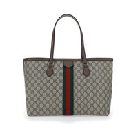 Ophidia GG Medium Tote - Beige/Ebony/Brown