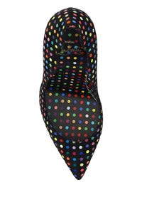 Hot Chick Pump Polka-Dot - Black / Multi