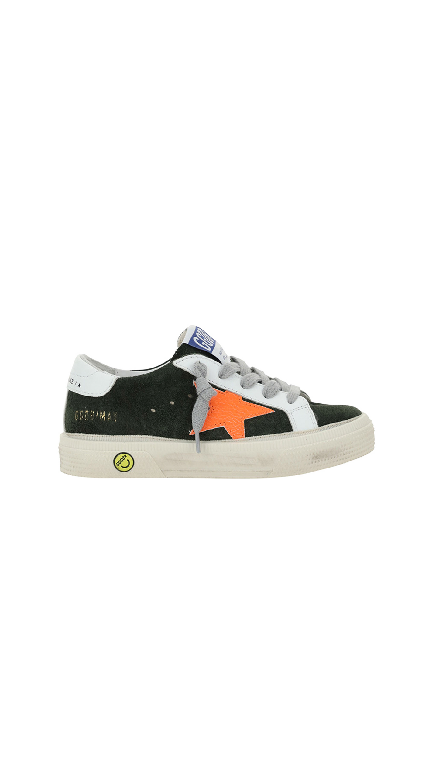 Kid's May Sneakers - Black / Orange