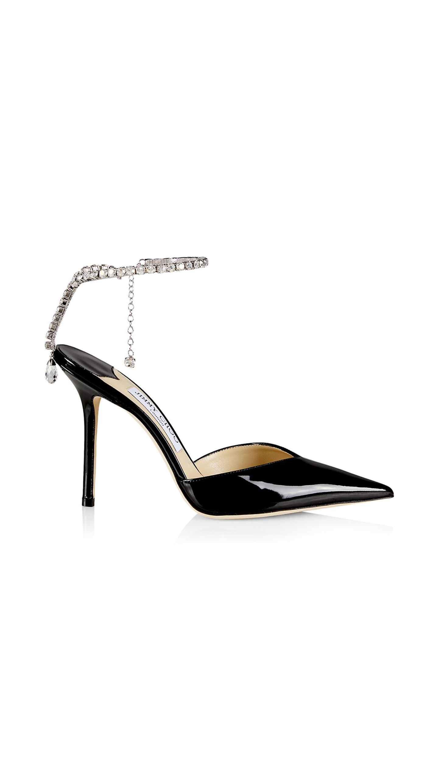 Saeda 100 Patent Leather Pumps - Black