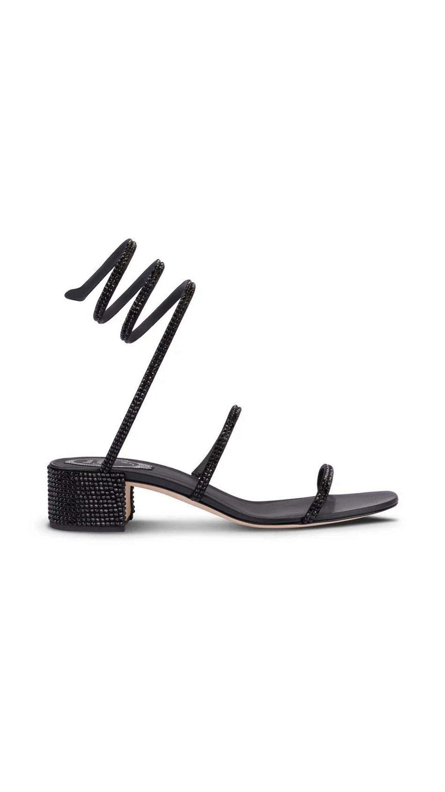 Ow-Heeled Sandals Cleo - Black