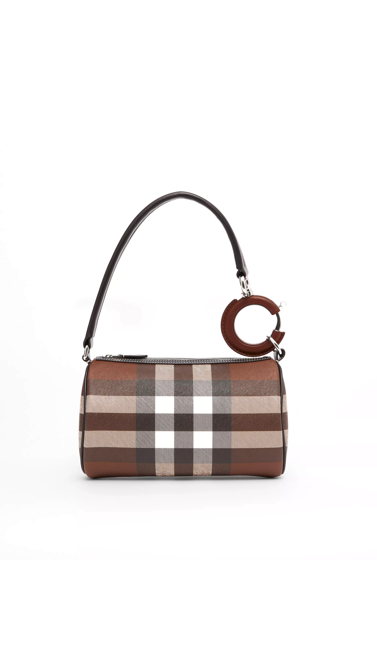Small Cotton Gabardine Rhombi Bag - Vintage Check