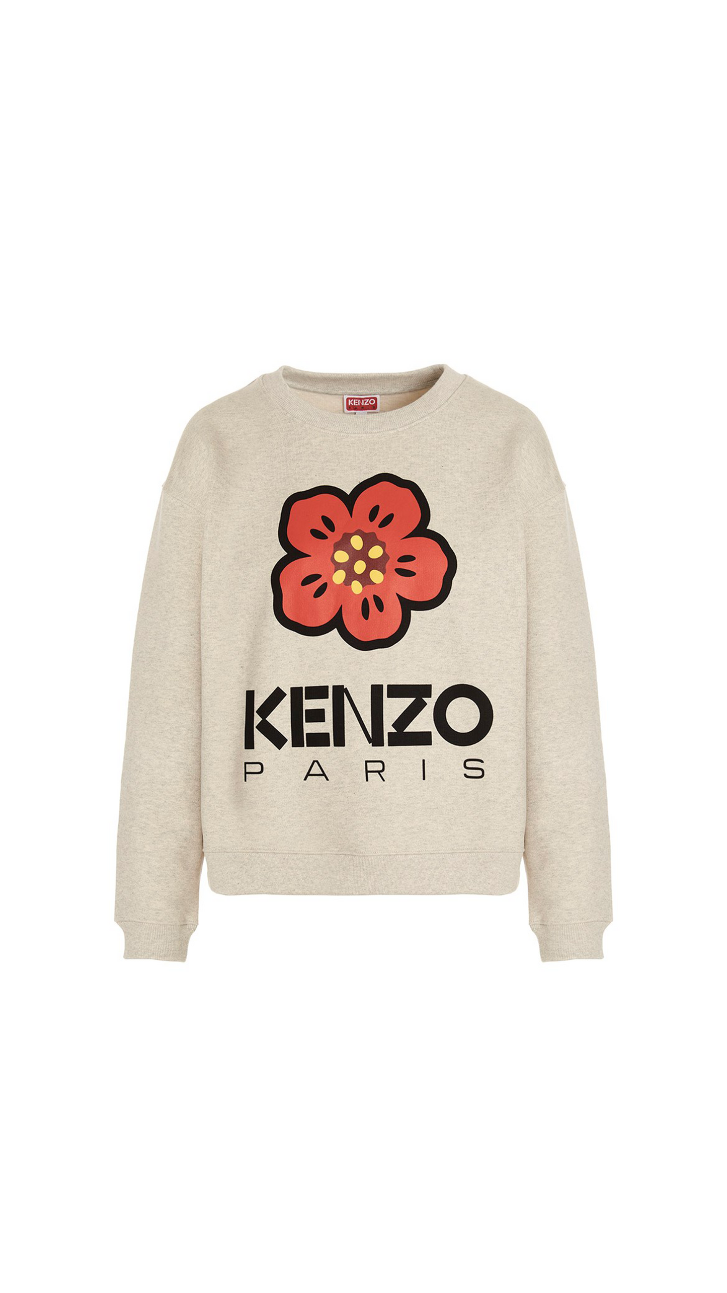 Boke 'Flower' Sweatshirt - Pearl Grey