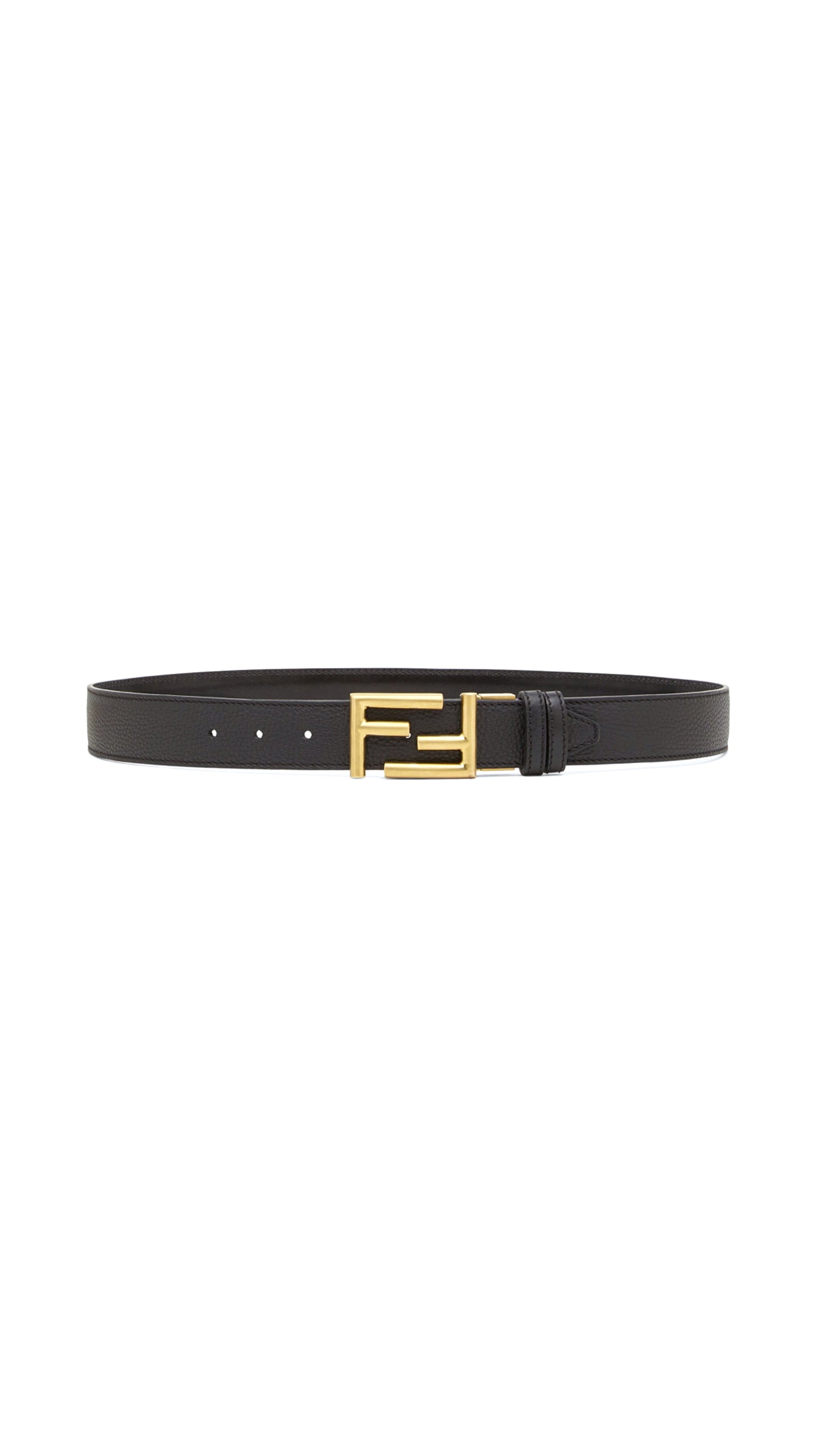 Roman Leather Belt - Black
