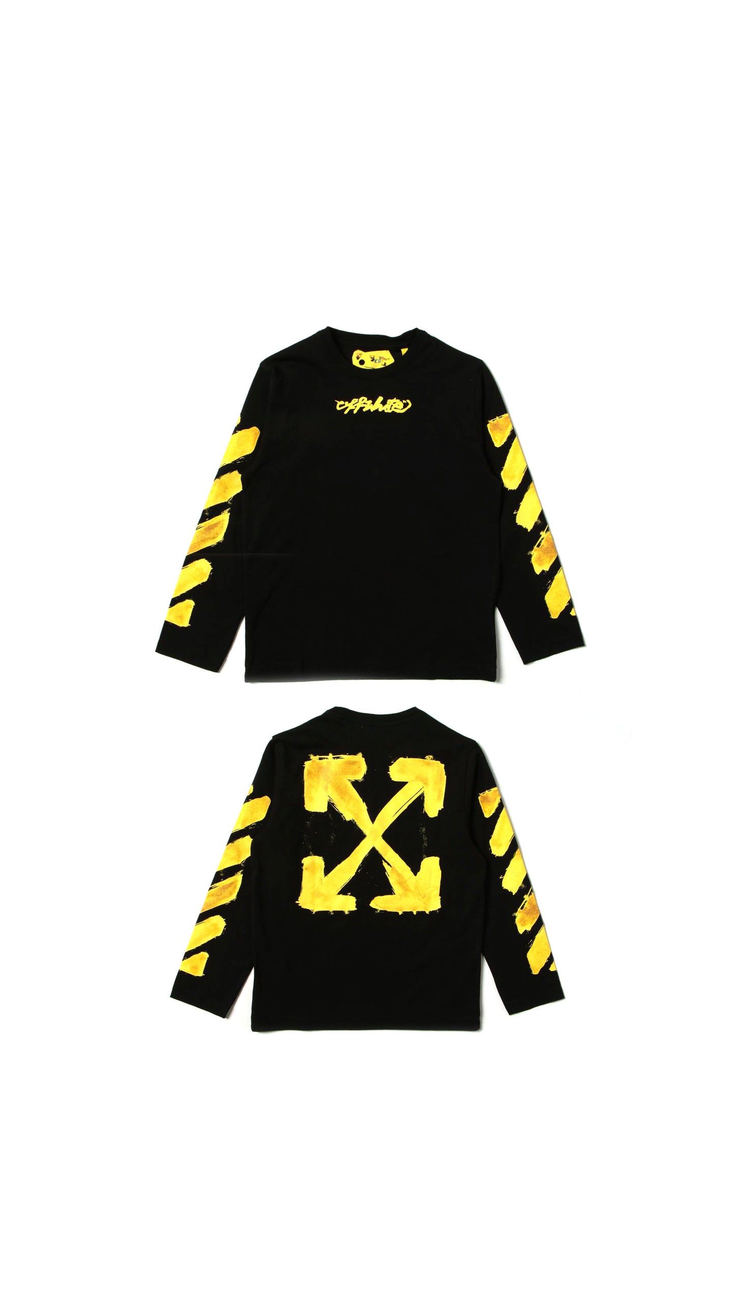 Off Script T-Shirt - Black / Yellow