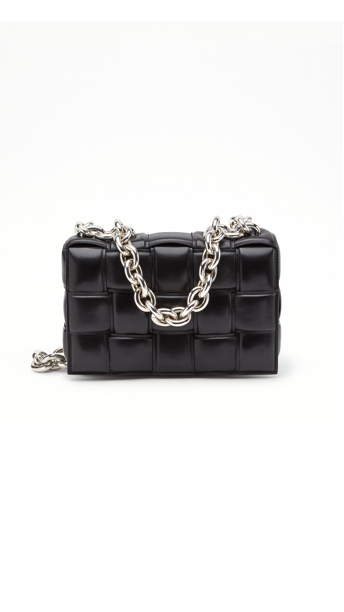 Chain Cassette Bag - Black / Silver