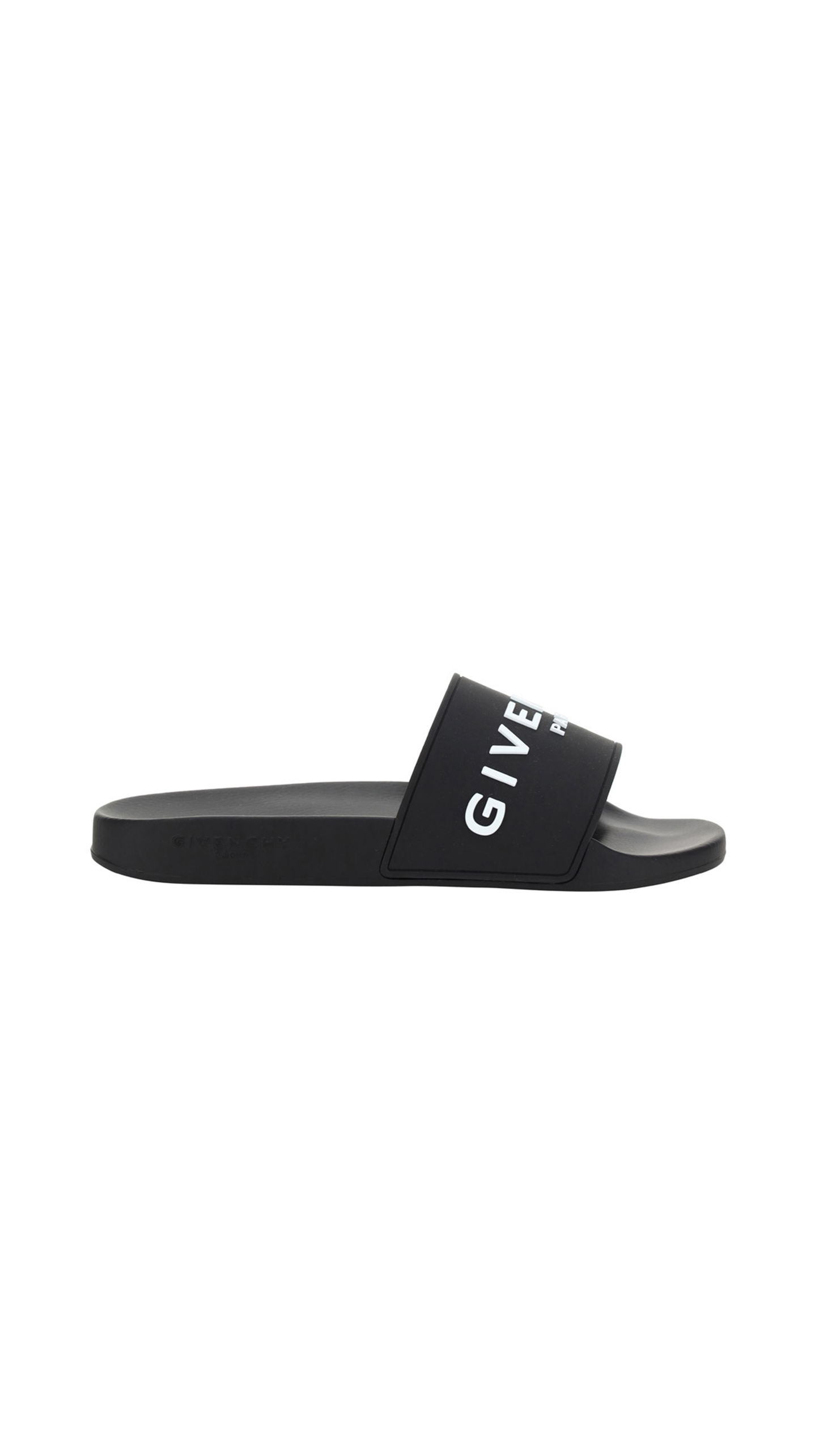 Givenchy Paris Flat Sandals - Black