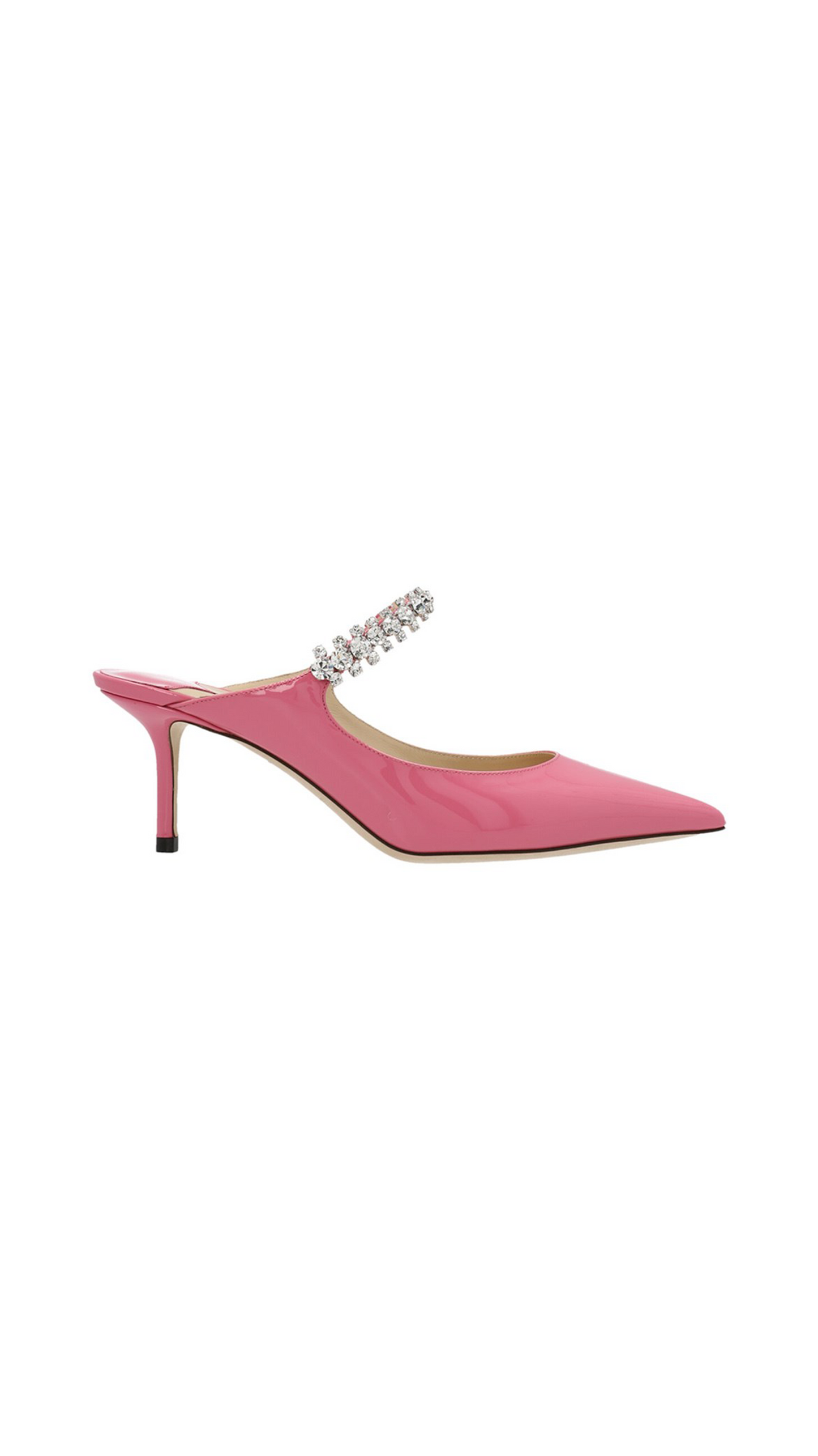 Bing 65 Patent Leather Mules - Candy Pink
