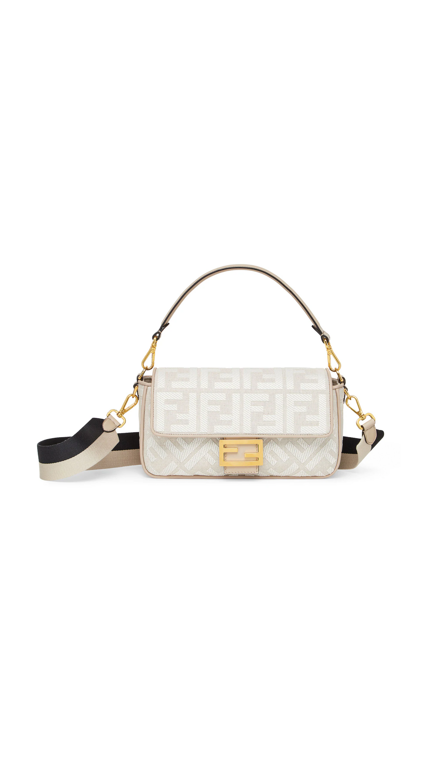 FF Baguette Bag - White