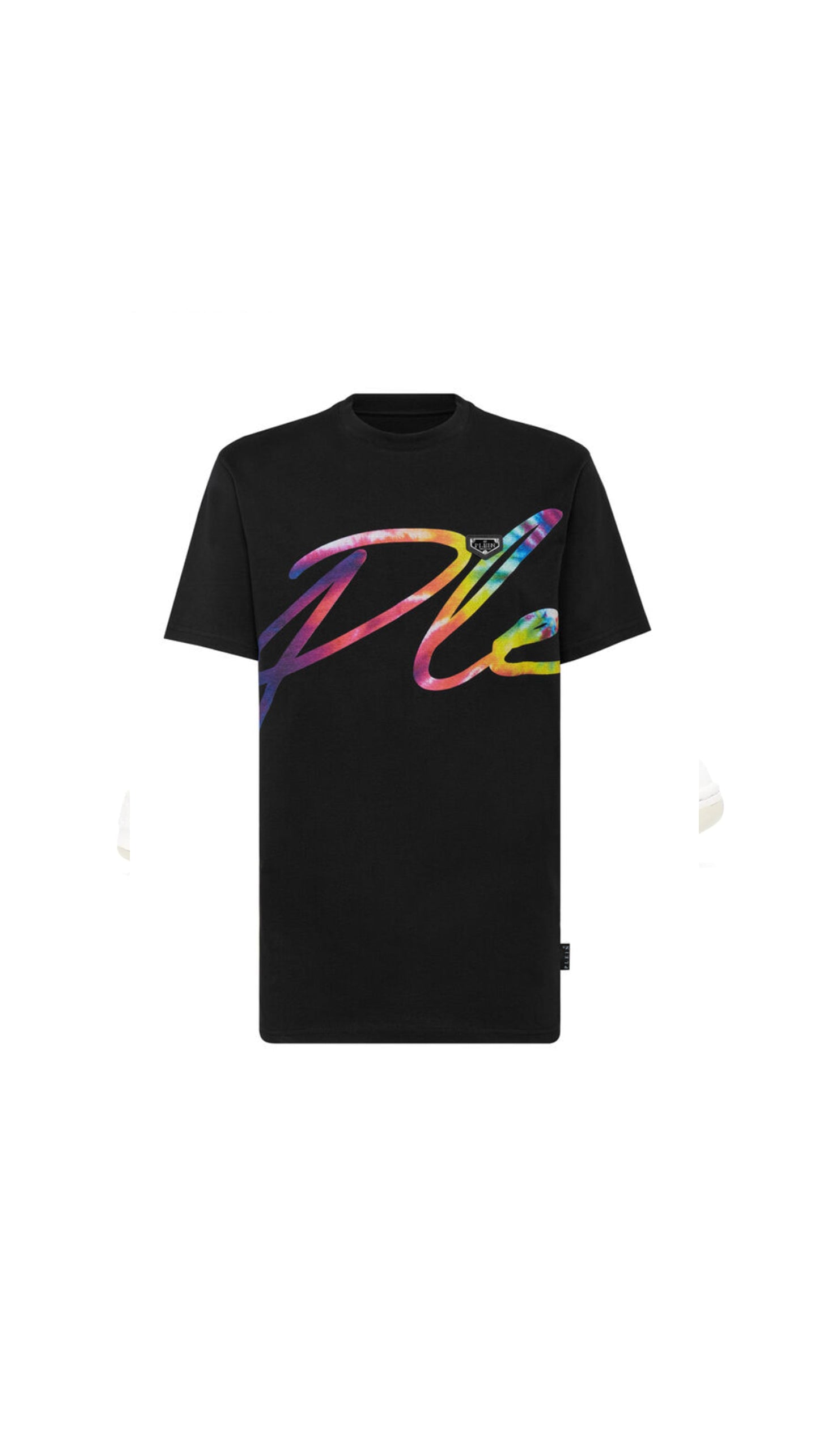 T-shirt Round Neck Signature - Black