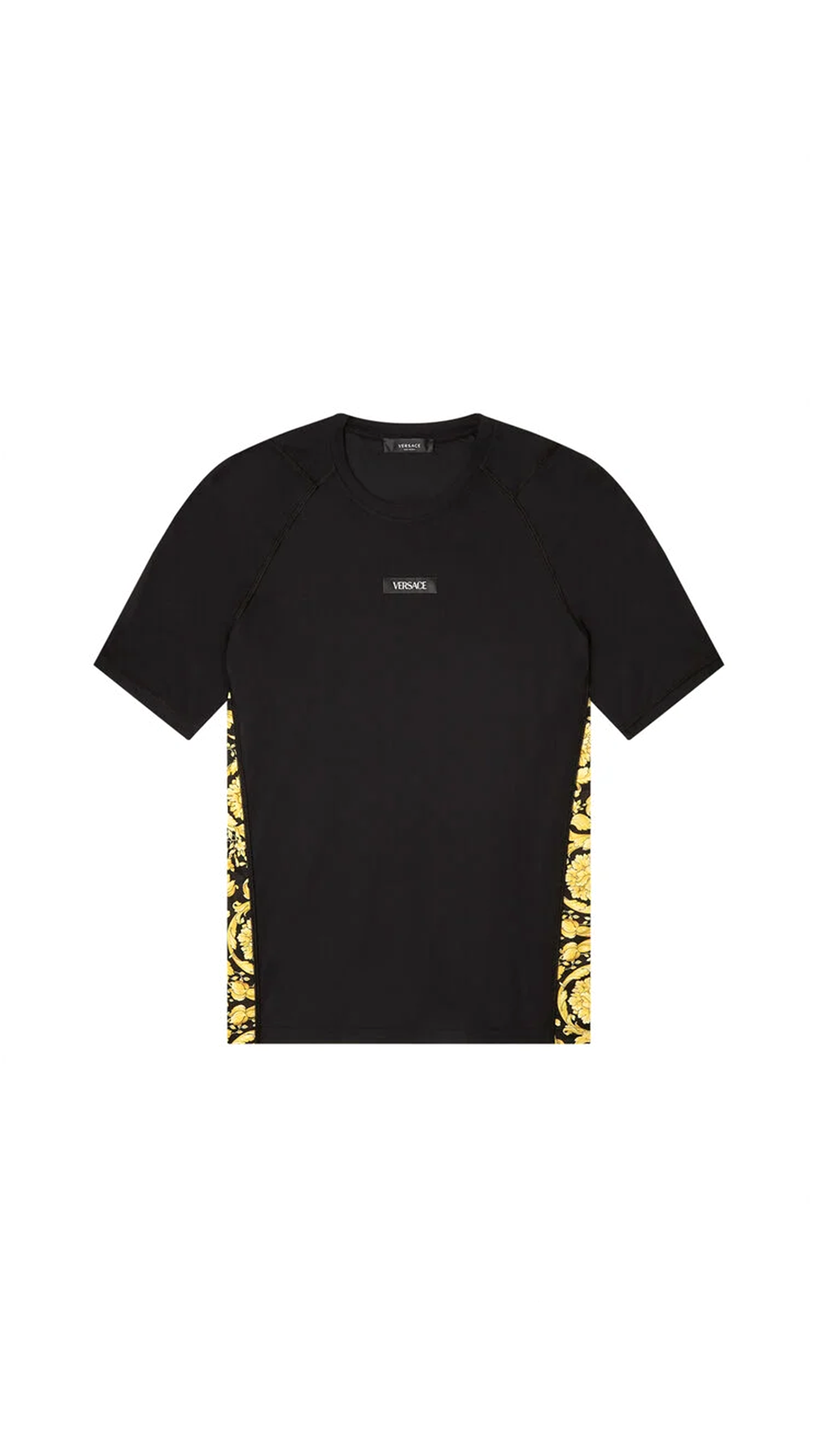 Barocco Running T-shirt - Black