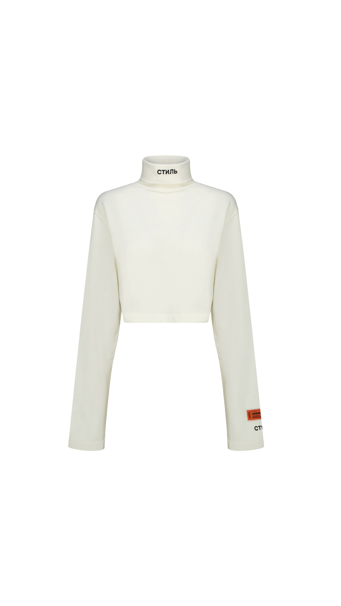 NF CTNMB LS Rollneck- White