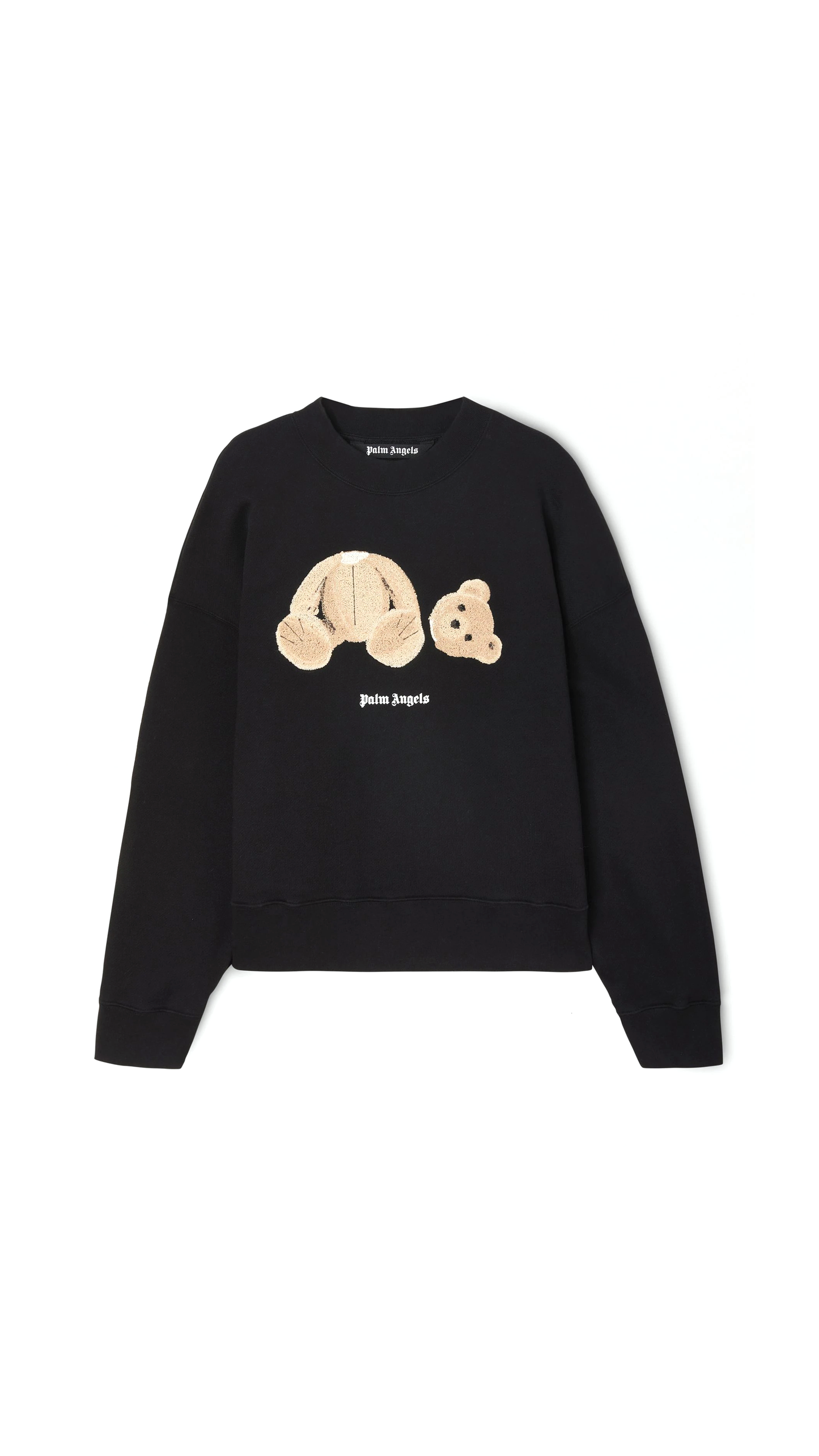 Bear Crew Sweatshirt - Black