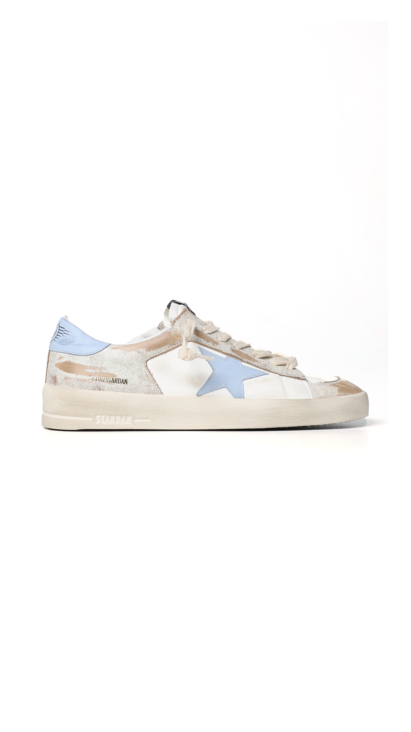Stardan Sneakers - White / Blue Fog