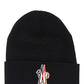 Pure Wool Beanie - Black