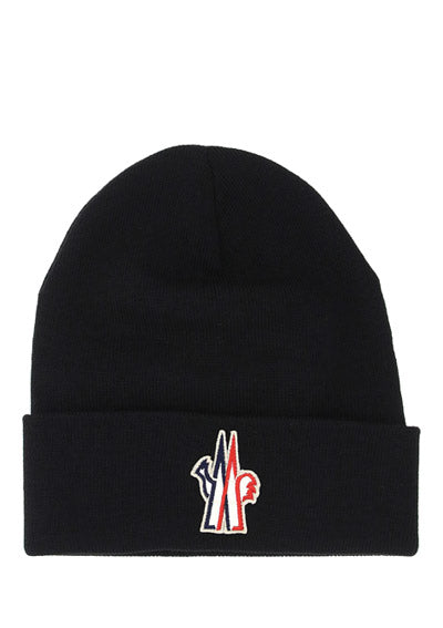 Pure Wool Beanie - Black