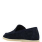 Summer Walk Moccasin - Navy