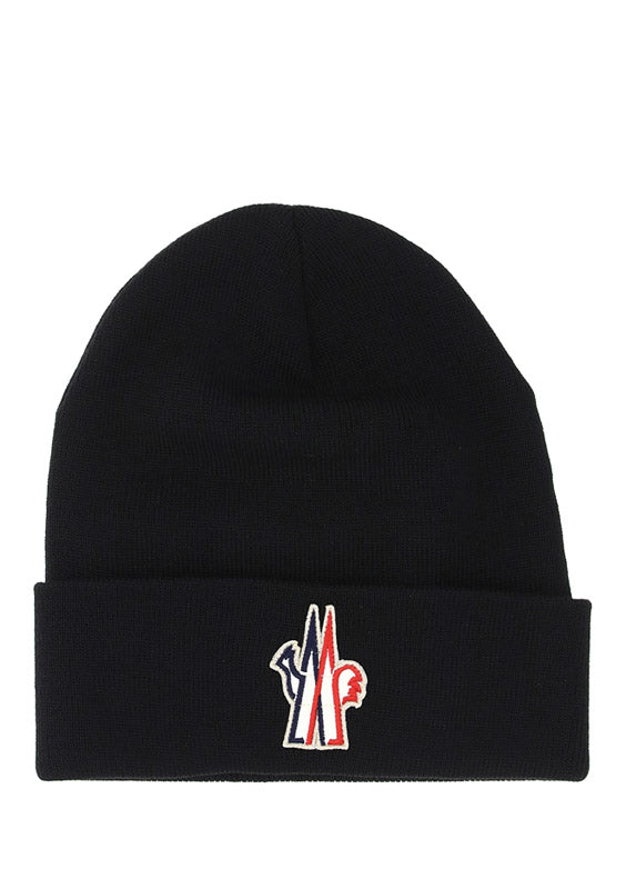 Pure Wool Beanie - Black