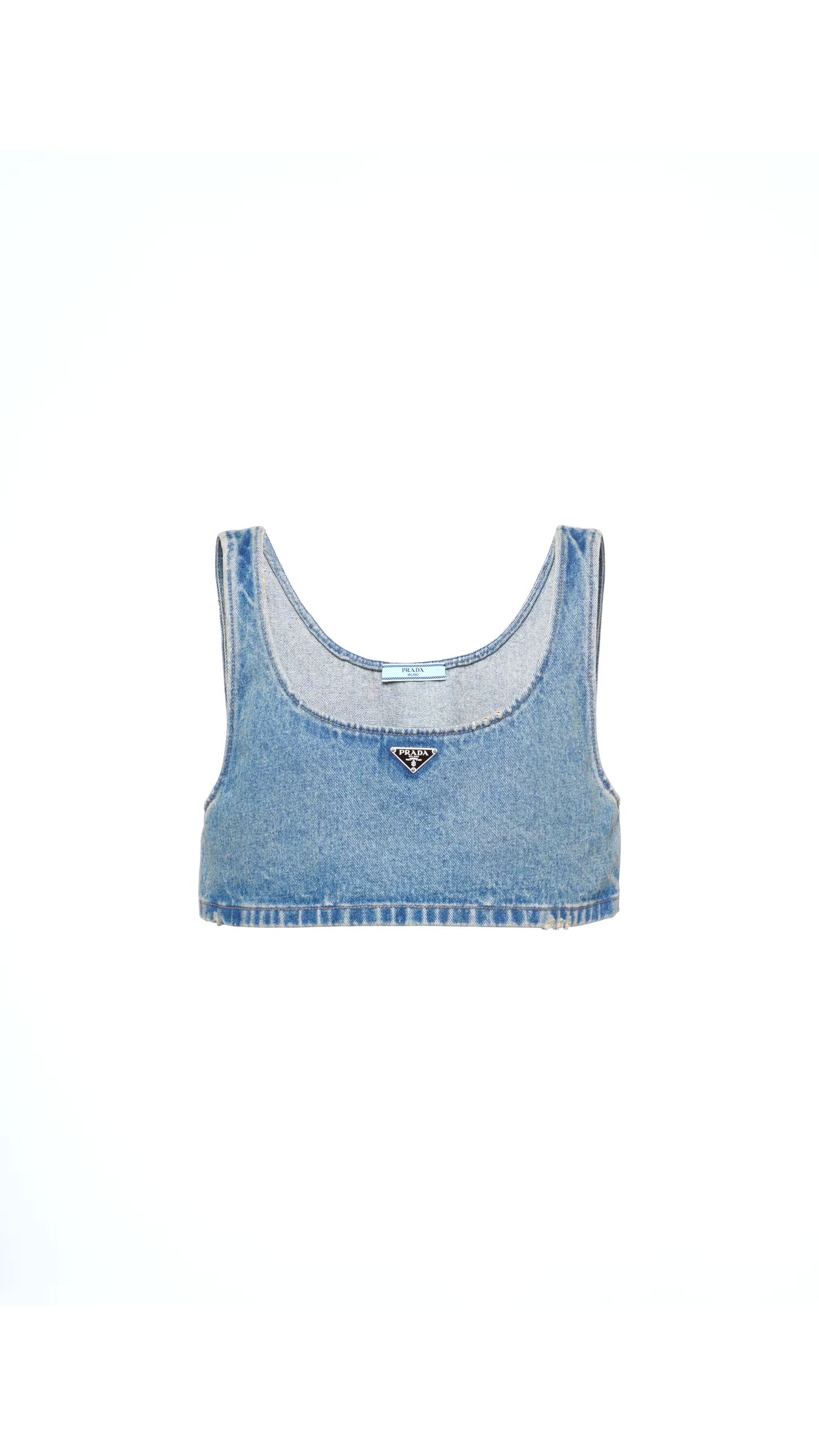 Denim Top - Mid Blue
