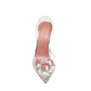 Begum Glass Slingbacks - Transparent