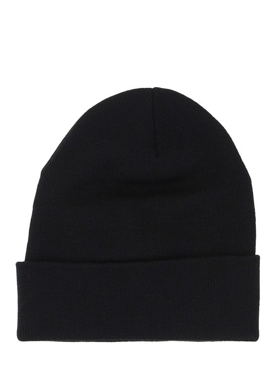 Pure Wool Beanie - Black