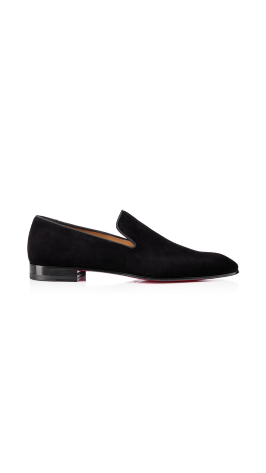 Dandelion Suede Loafers - Black
