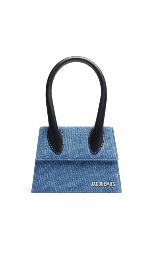 Le Chiquito Moyen in Denim - Gradient Blue