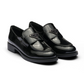 Patent Leather Loafers - Black