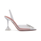 Begum Glass Slingbacks - Transparent